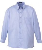 Men's Wrinkle-Free Two-Ply 80â€™S Cotton Jacquard Taped Shirt